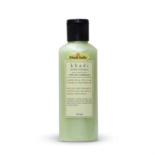 Khadi Herbal Shampoo With Neem, Tulsi Honey (With Extra Conditioner)