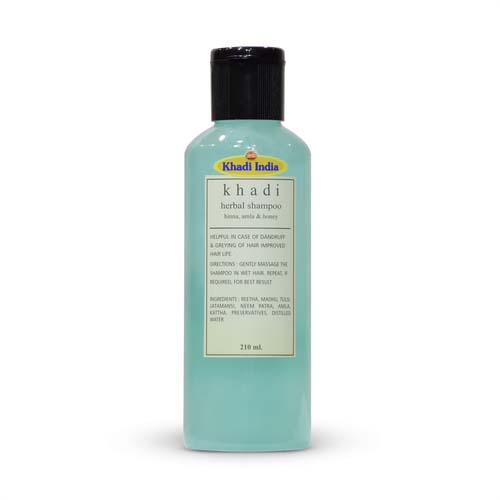 Khadi Herbal Shampoo With Henna, Amla Honey