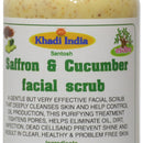 Ayurvedic Saffron & Cucumber Facial Scrub