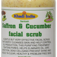 Ayurvedic Saffron & Cucumber Facial Scrub