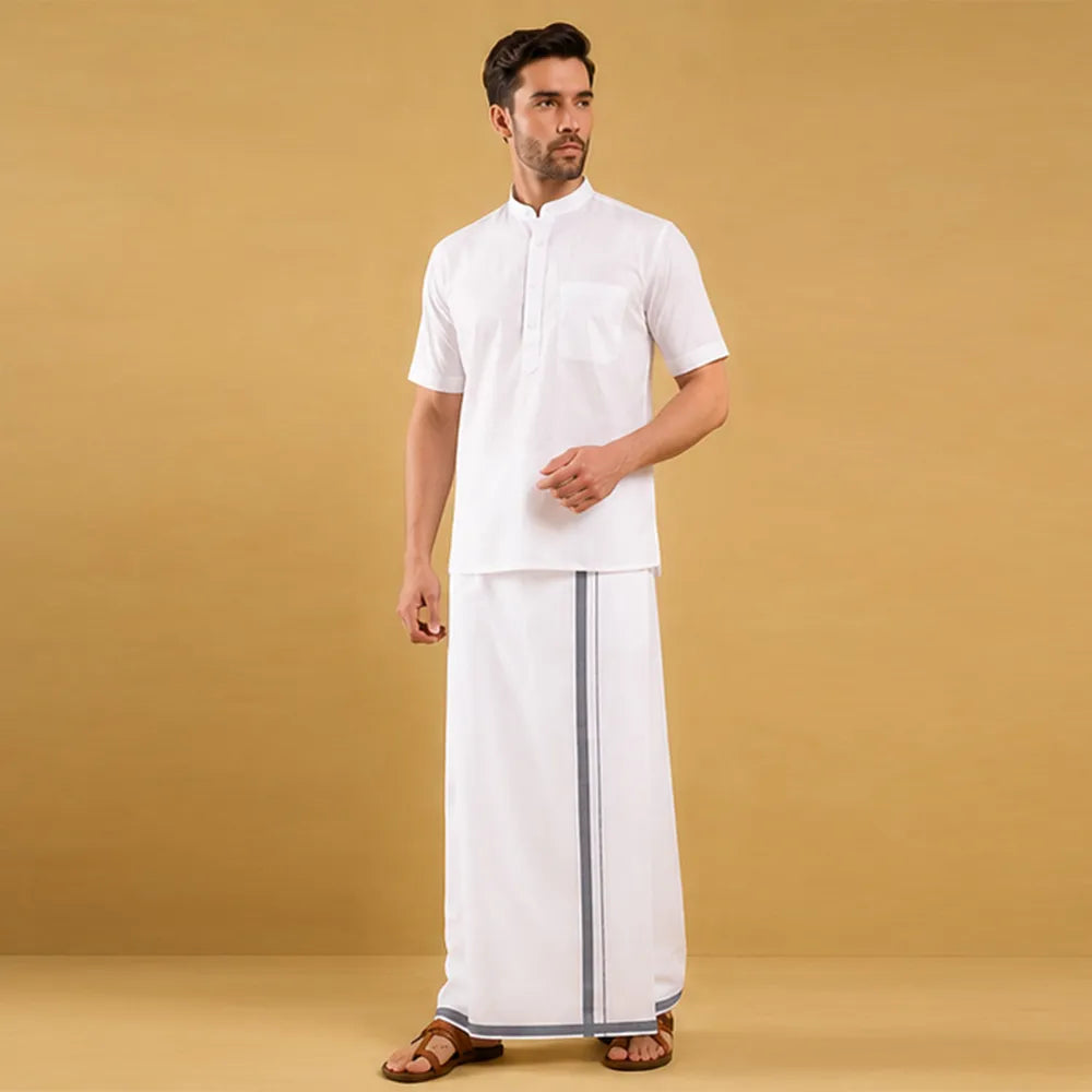 Cotton Fine Muslin Dhoti