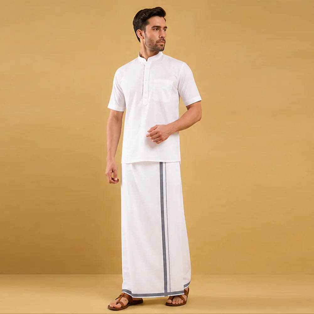 Cotton Fine Muslin Dhoti