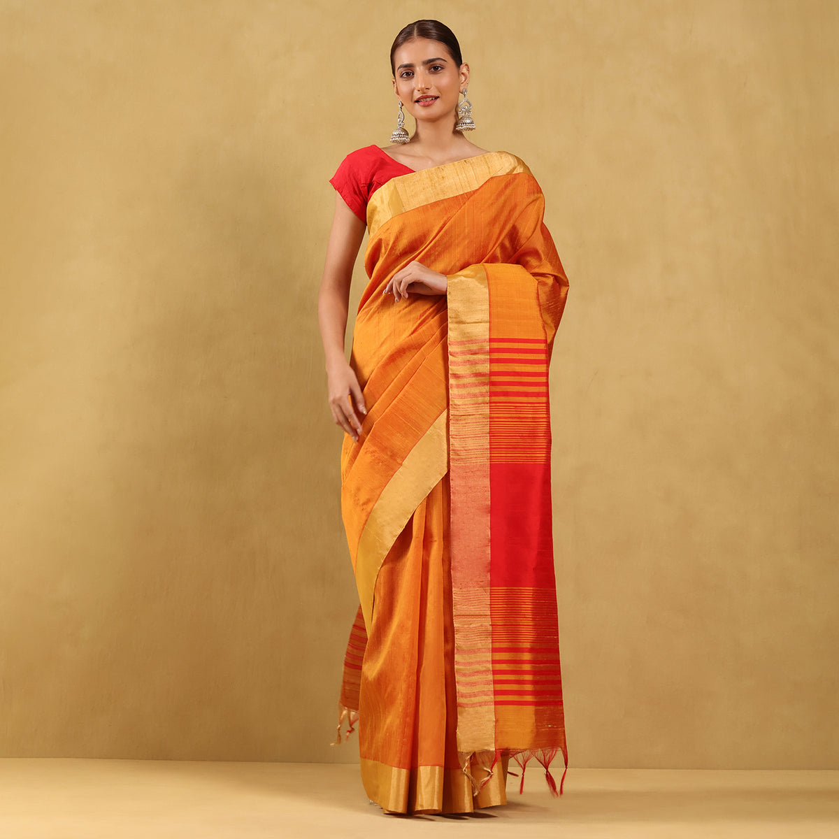 Khadi Dupian Saree