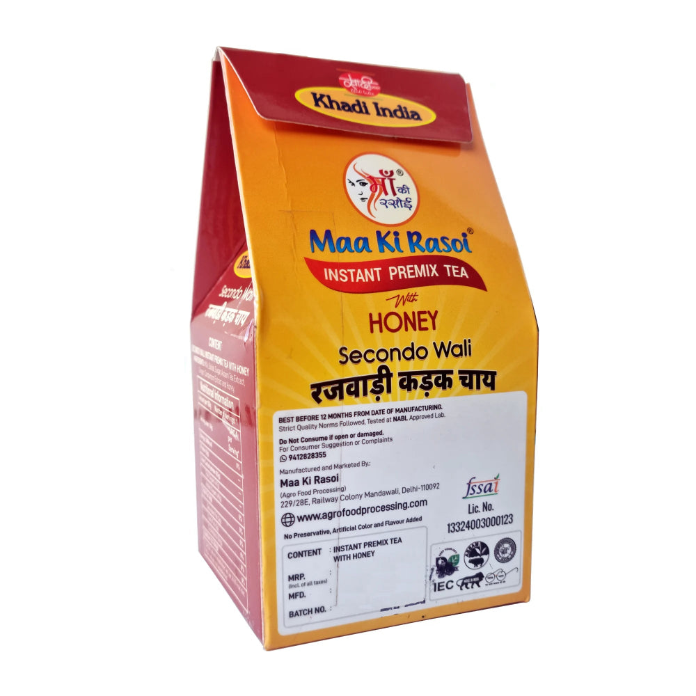 Rajwadi Kadak Chai With Honey (Instant)