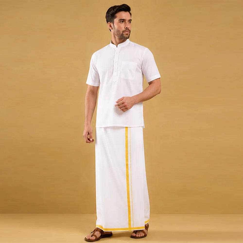 Cotton Fine Muslin Dhoti