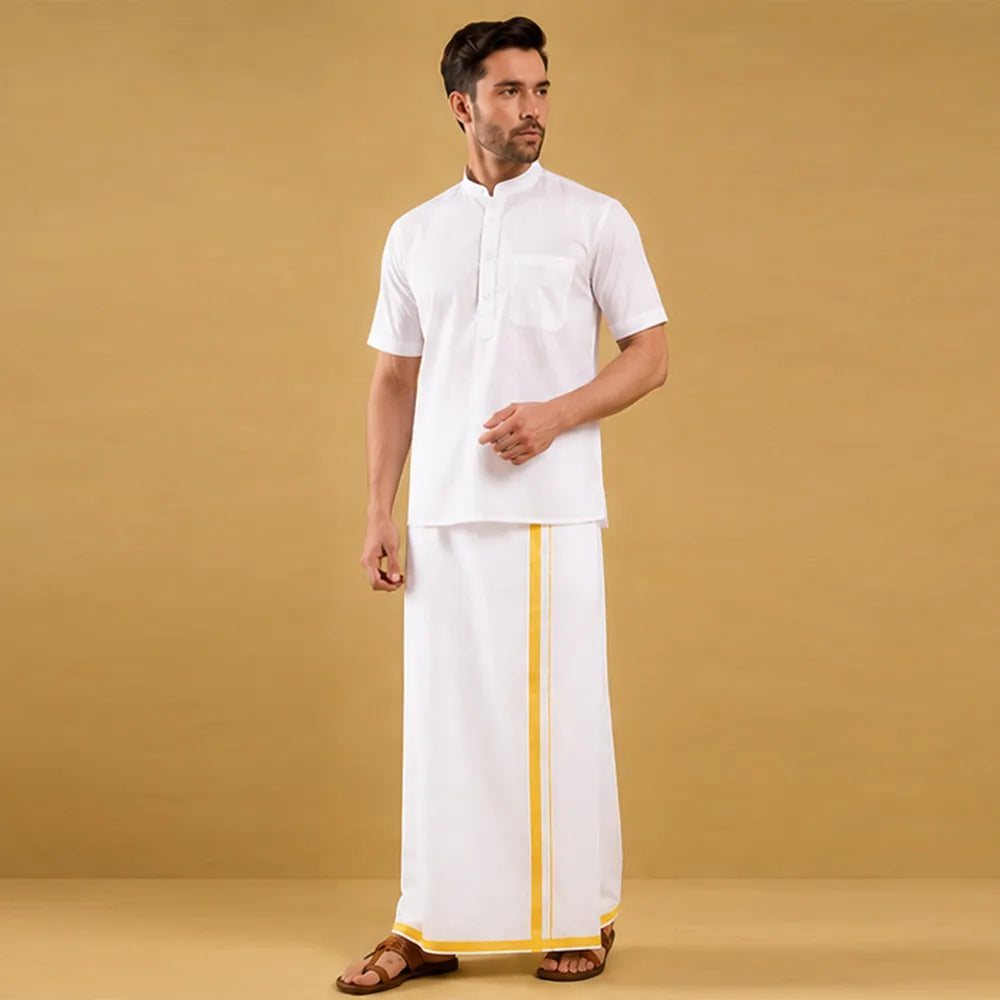 Cotton Fine Muslin Dhoti