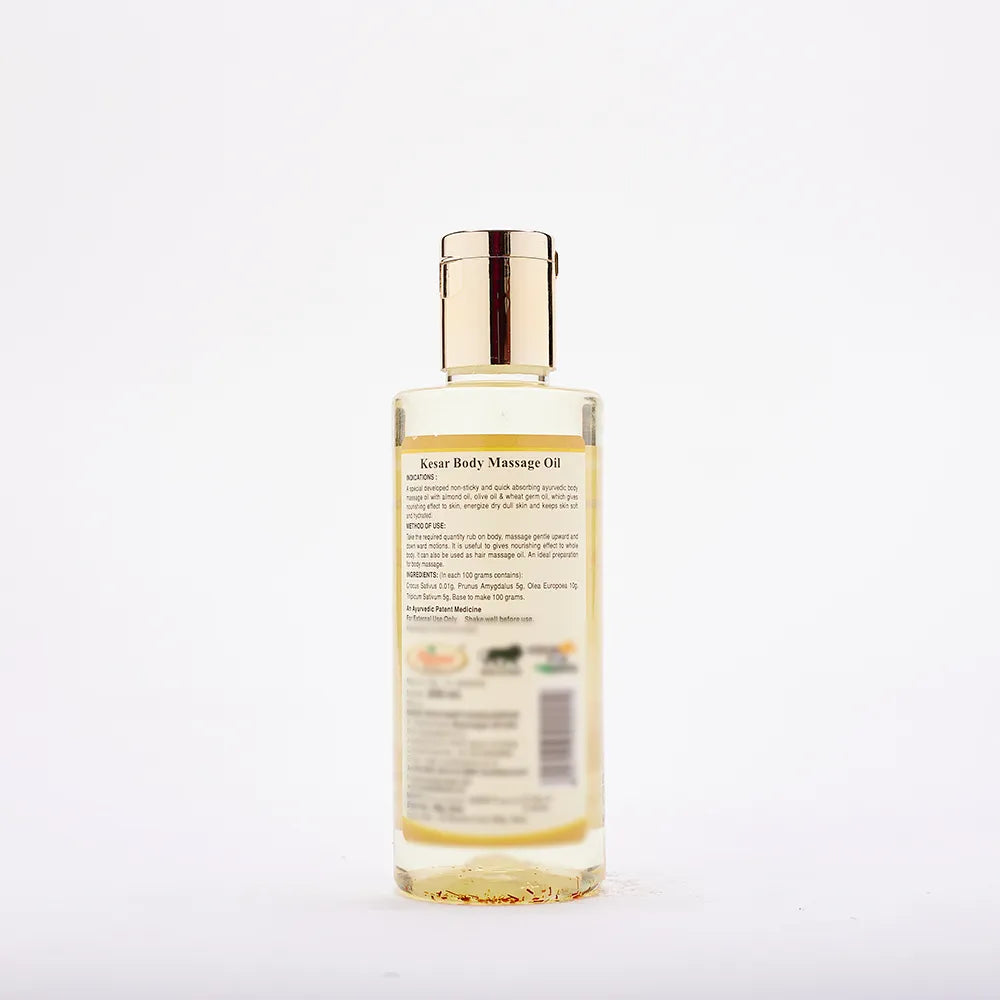 Ayurvedic Kesar Body Massage Oil