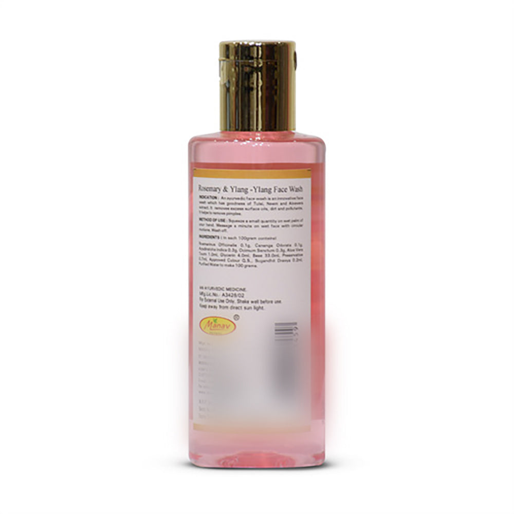 Ayurvedic Rosemery & Ylang Face Wash