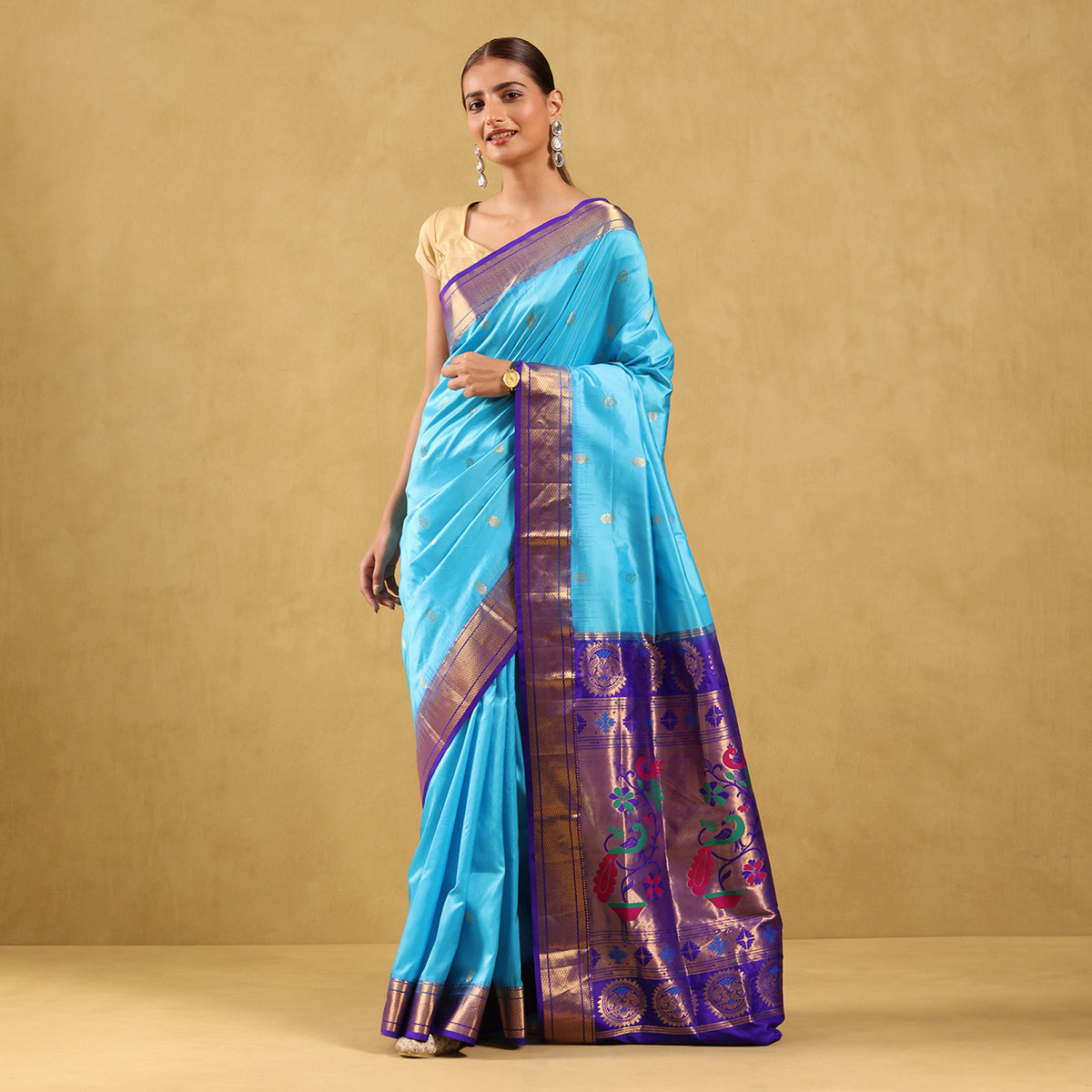 Khadi Kanchivaram Saree
