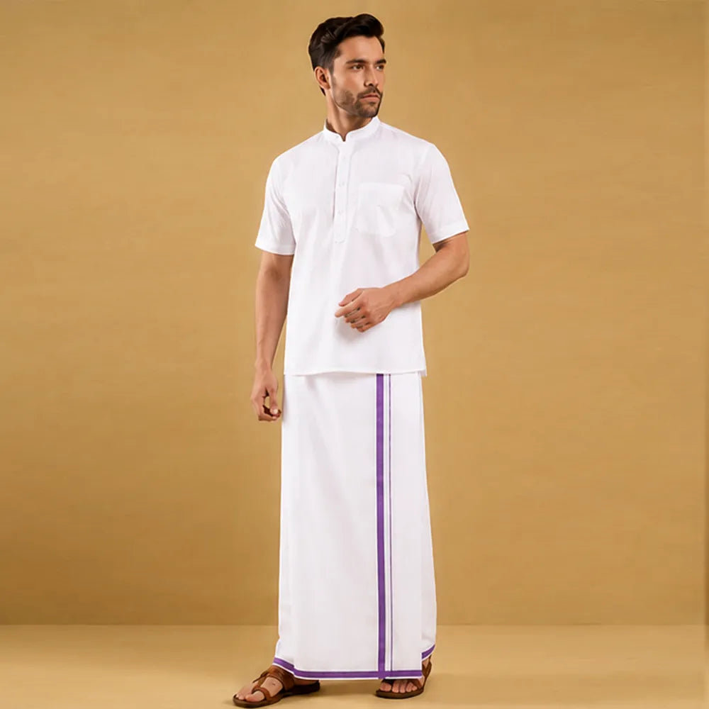 Cotton Fine Muslin Dhoti