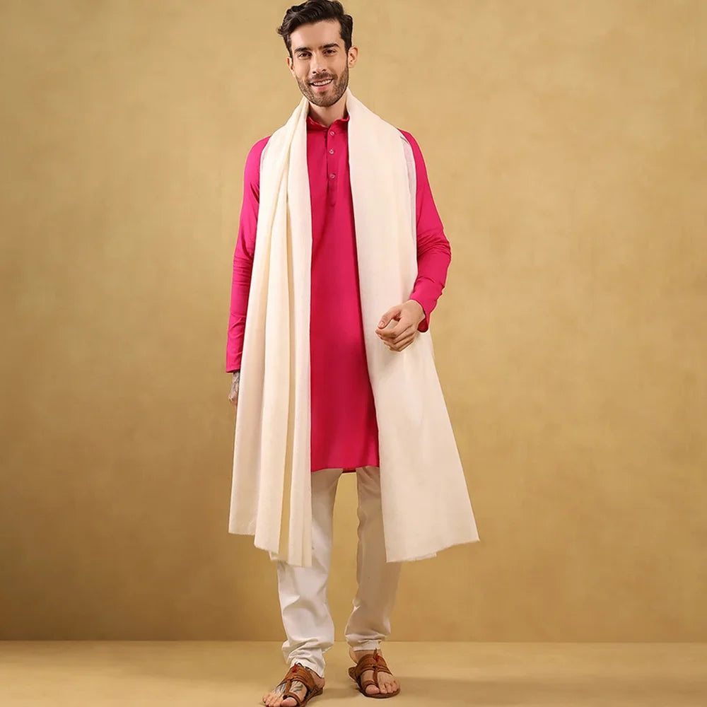 Khadi Semi-Pashmina Shawl
