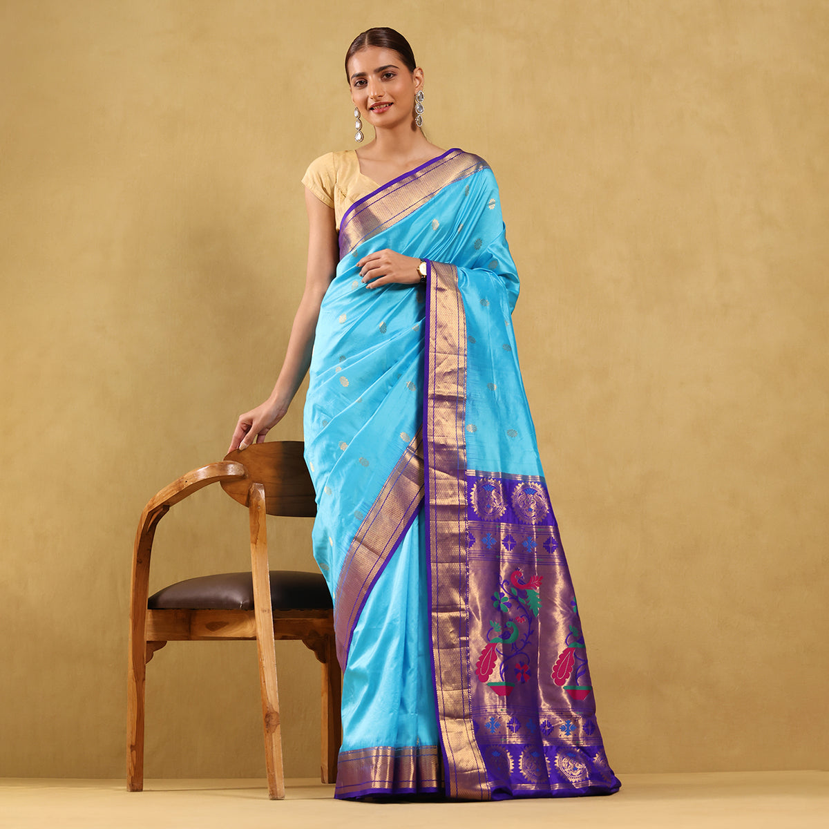 Khadi Kanchivaram Saree