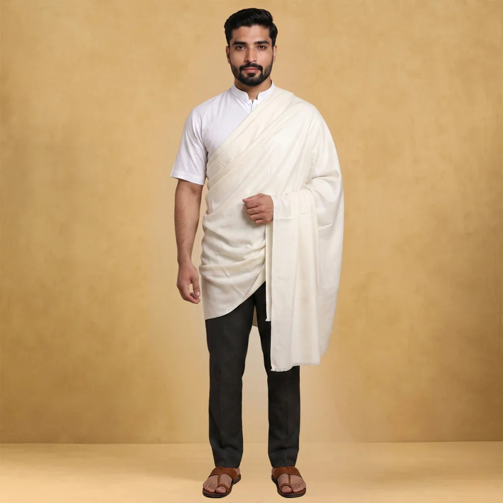 Khadi Merino Woolen Shawl