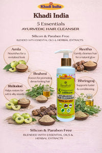 5 Essentials Ayurvedic Hair Cleanser