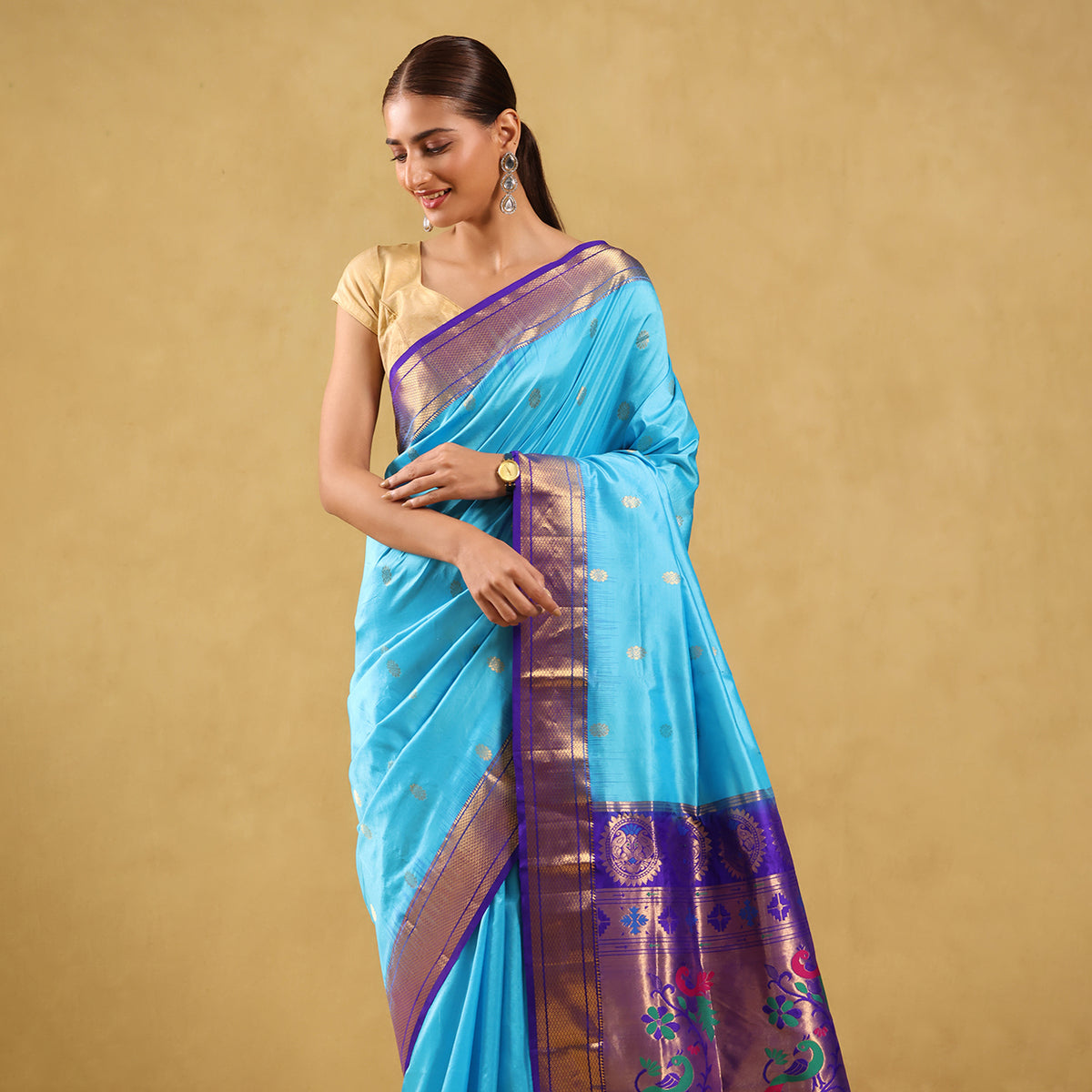 Khadi Kanchivaram Saree