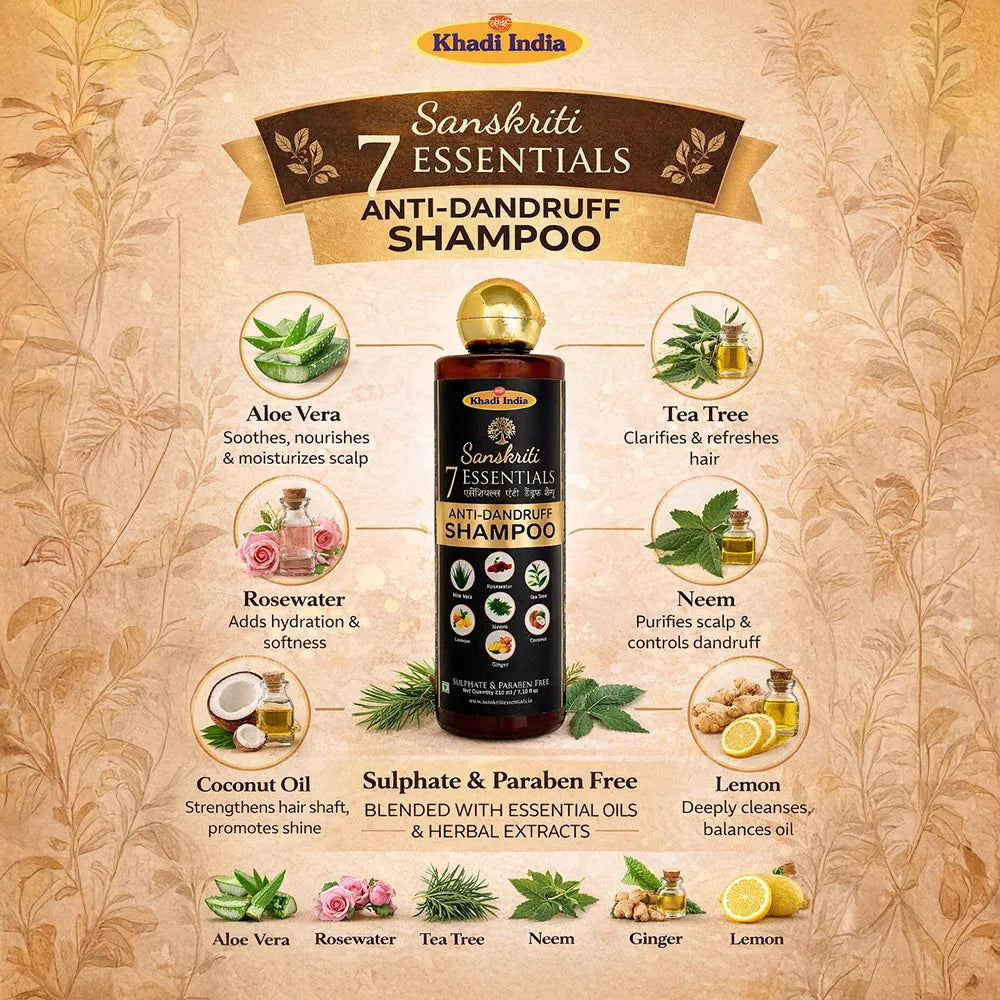 7 Essentials Anti Dandruff Shampoo