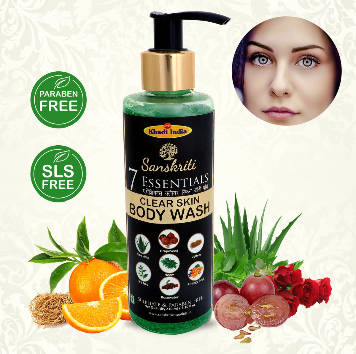 7 Essential Clear Skin Body Wash