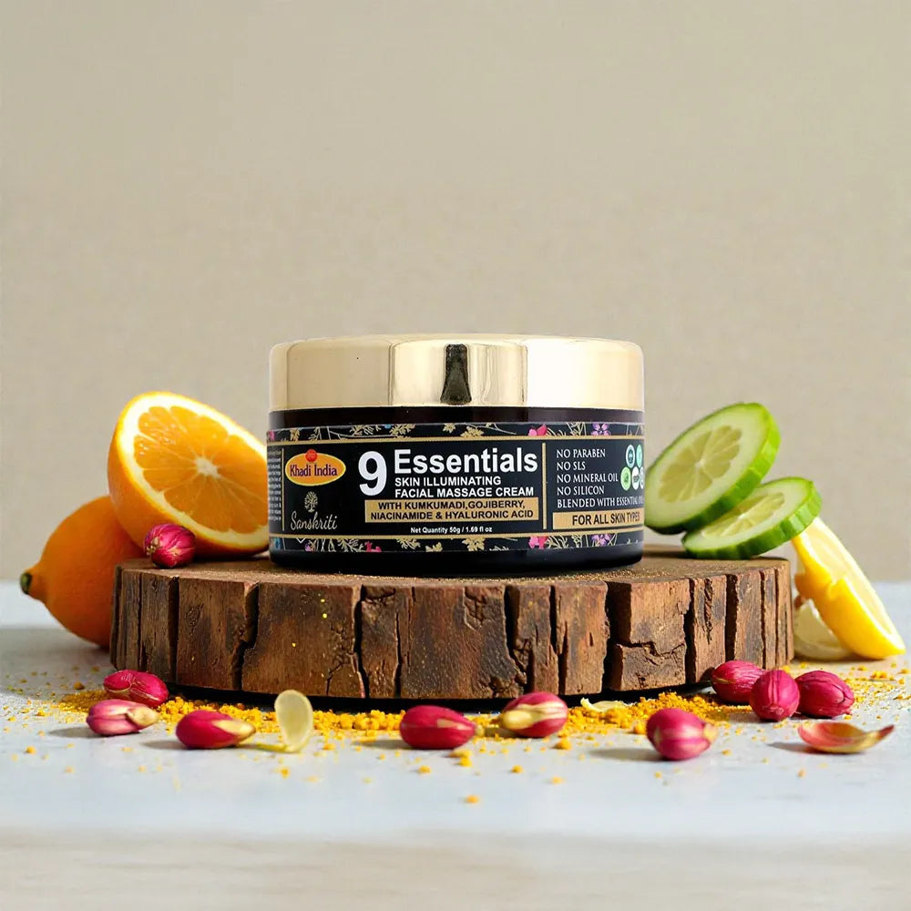 9 Essentials Skin Illuminating Facial Massage Cream