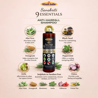 9 Essentials Anti Hair-fall Shampoo