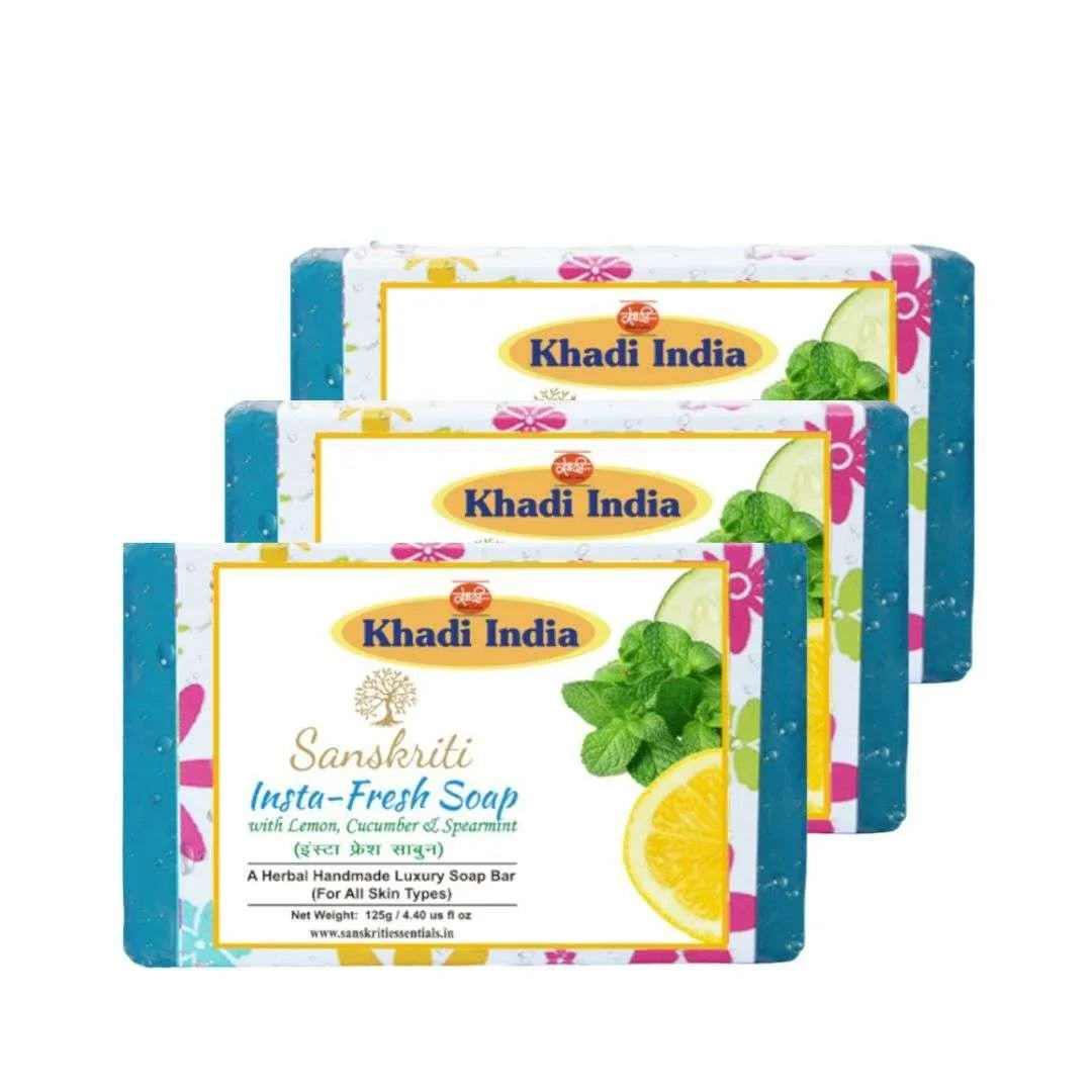 Insta-Fresh Soap With Lemon Spearmint & Cucumber