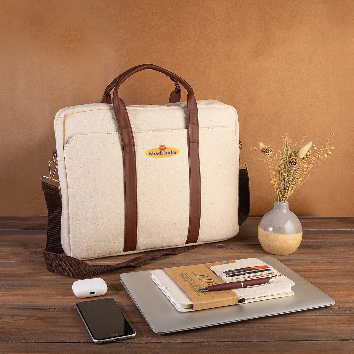 Khadi Laptop Bag