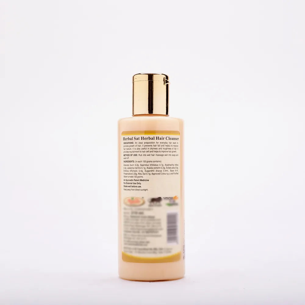 Ayurvedic Herbal Sat Hair Cleanser - 200ml