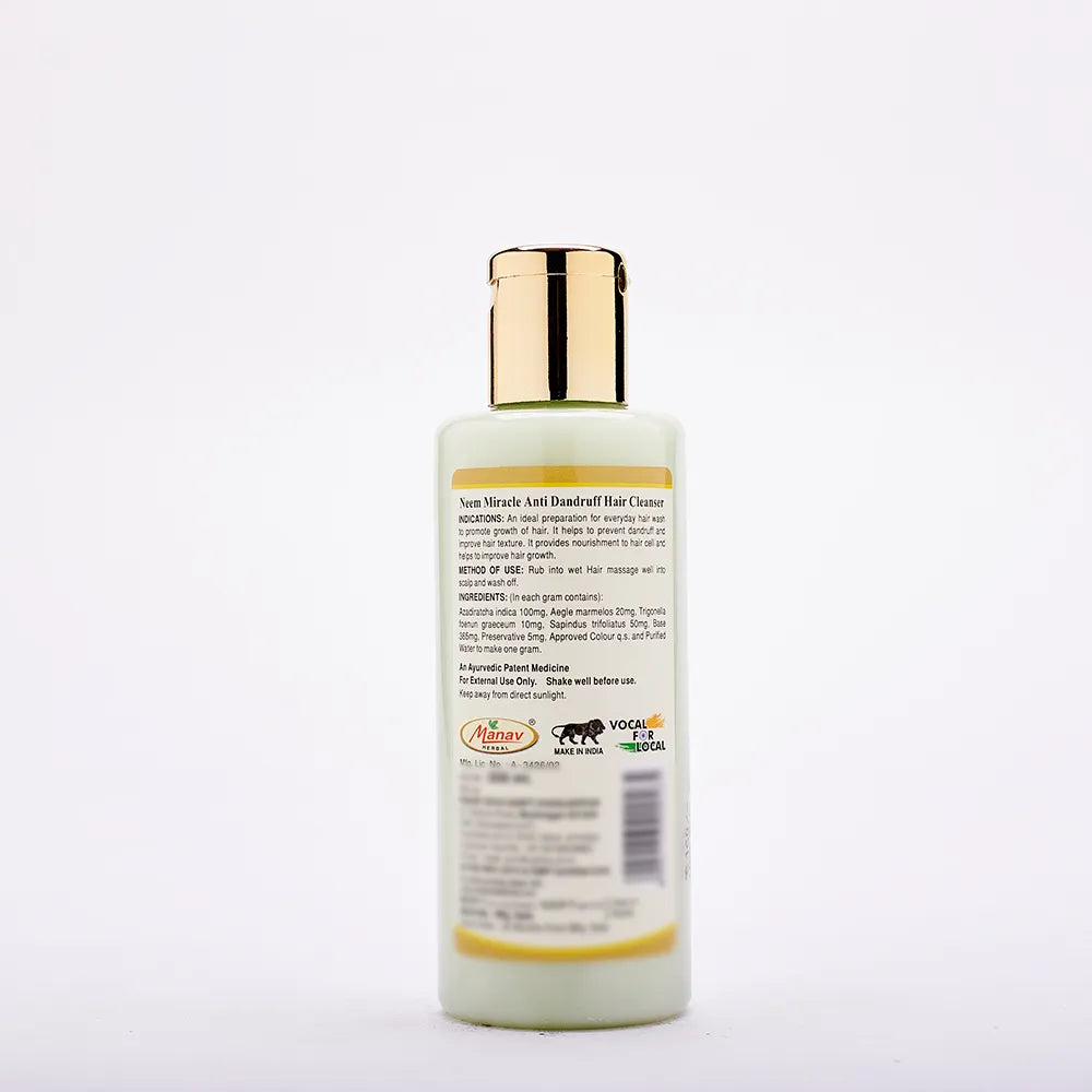 Ayurvedic Neem Miracle Hair Cleanser