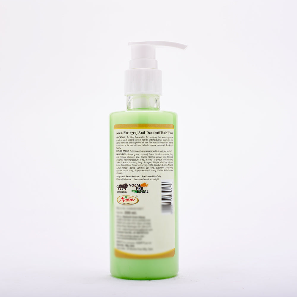 Ayurvedic Neem Bhringraj Hair Wash