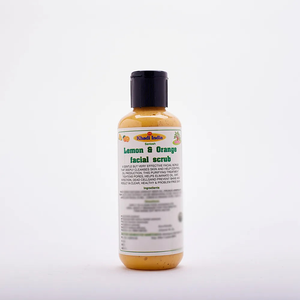 Ayurvedic Lemon & Orange Facial Scrub