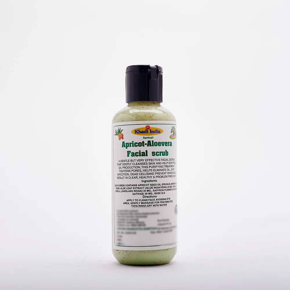 Ayurvedic Apricot & Aloevera Facial Scrub