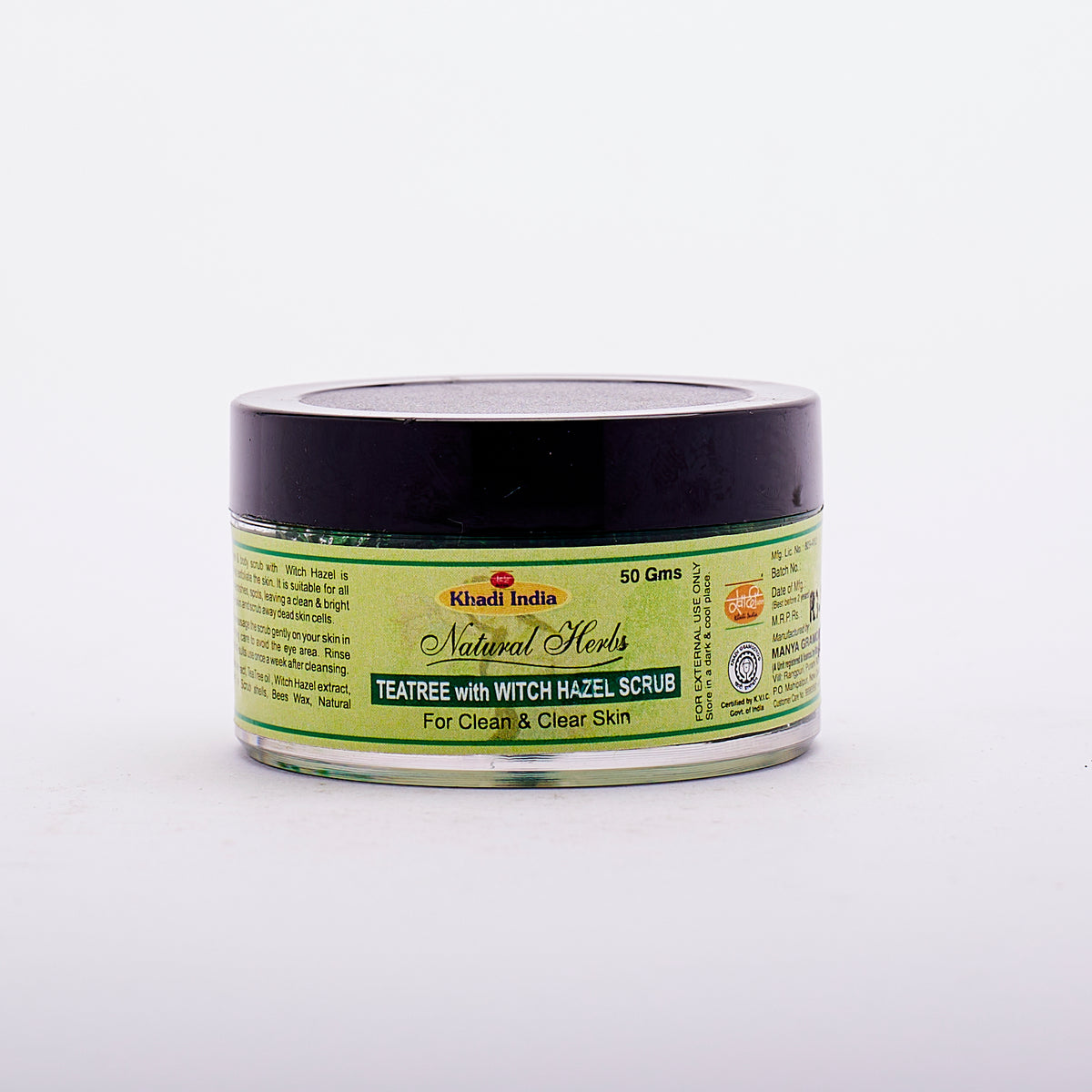 Teatree With Witch Hazel Scrub