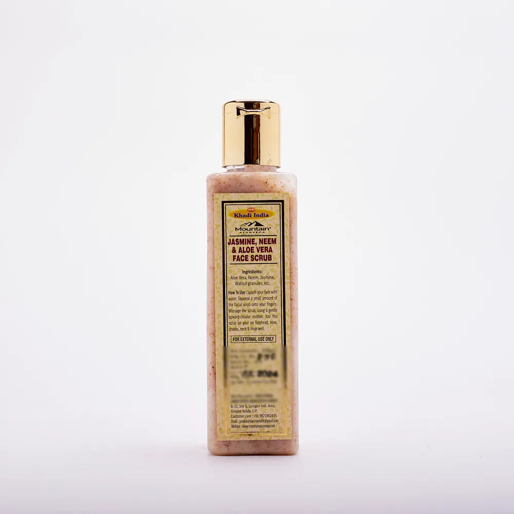 Ayurvedic Aloe Vera Neem Jasmine Scrub