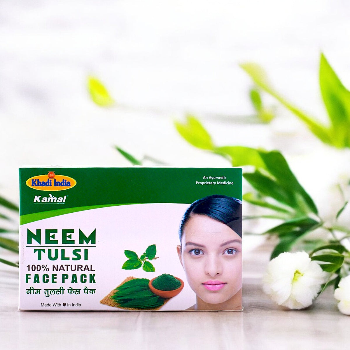 Ayurvedic Neem-Tulsi Face Pack