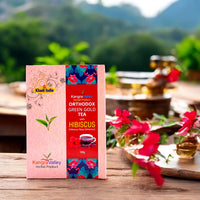 Hibiscus Fine Green Tea Leaves