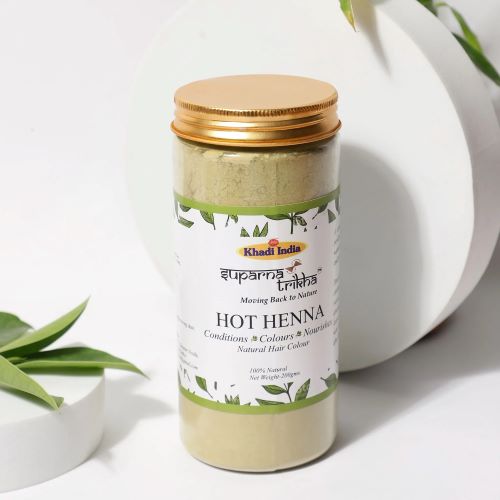 Hot Henna Conditions Nourishes Natural Hair Colour