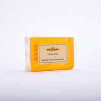 Orange Handmade Soap With Essential Oils