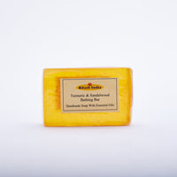 Turmeric & Sandalwood Handmade Soap With Essential Oils