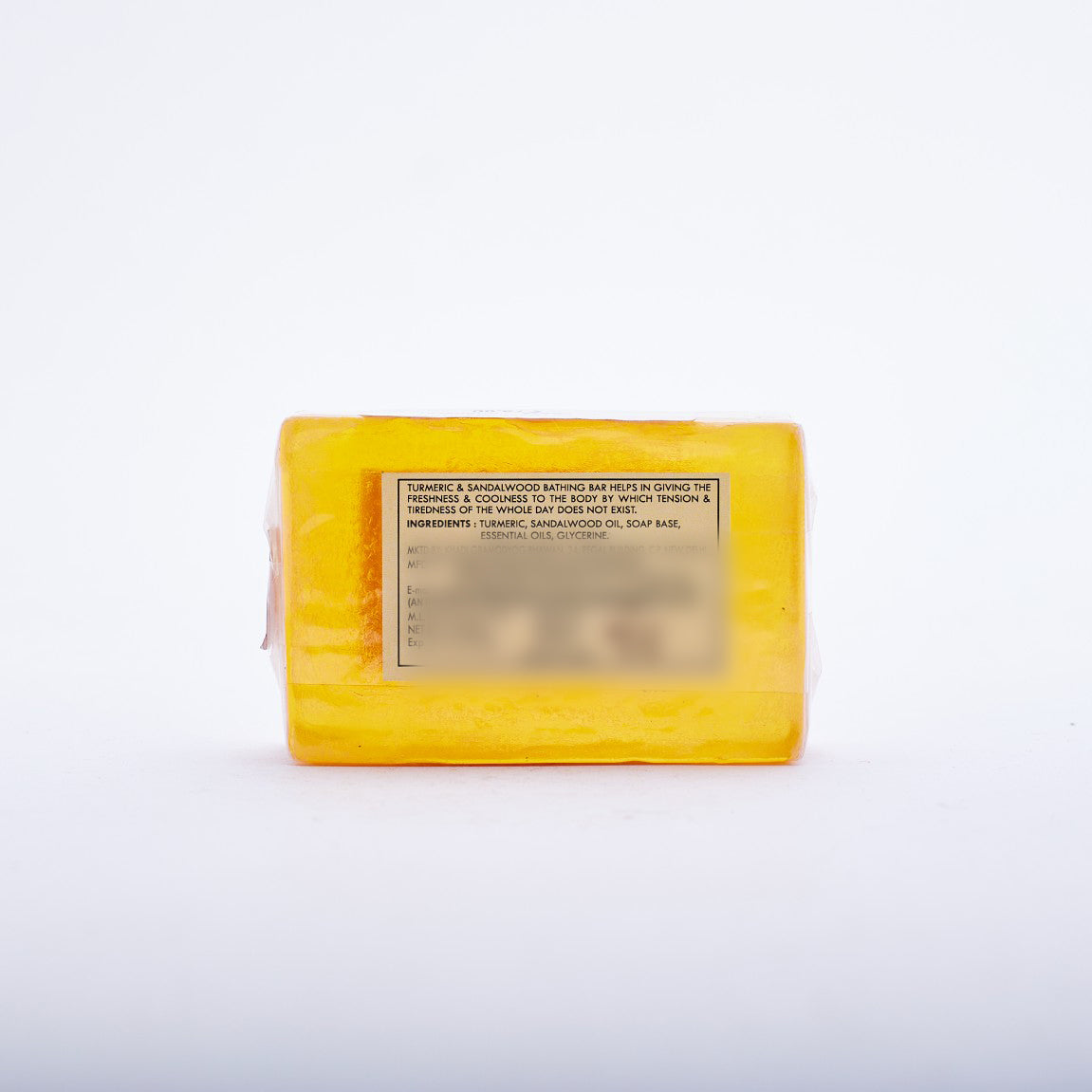 Turmeric & Sandalwood Handmade Soap With Essential Oils