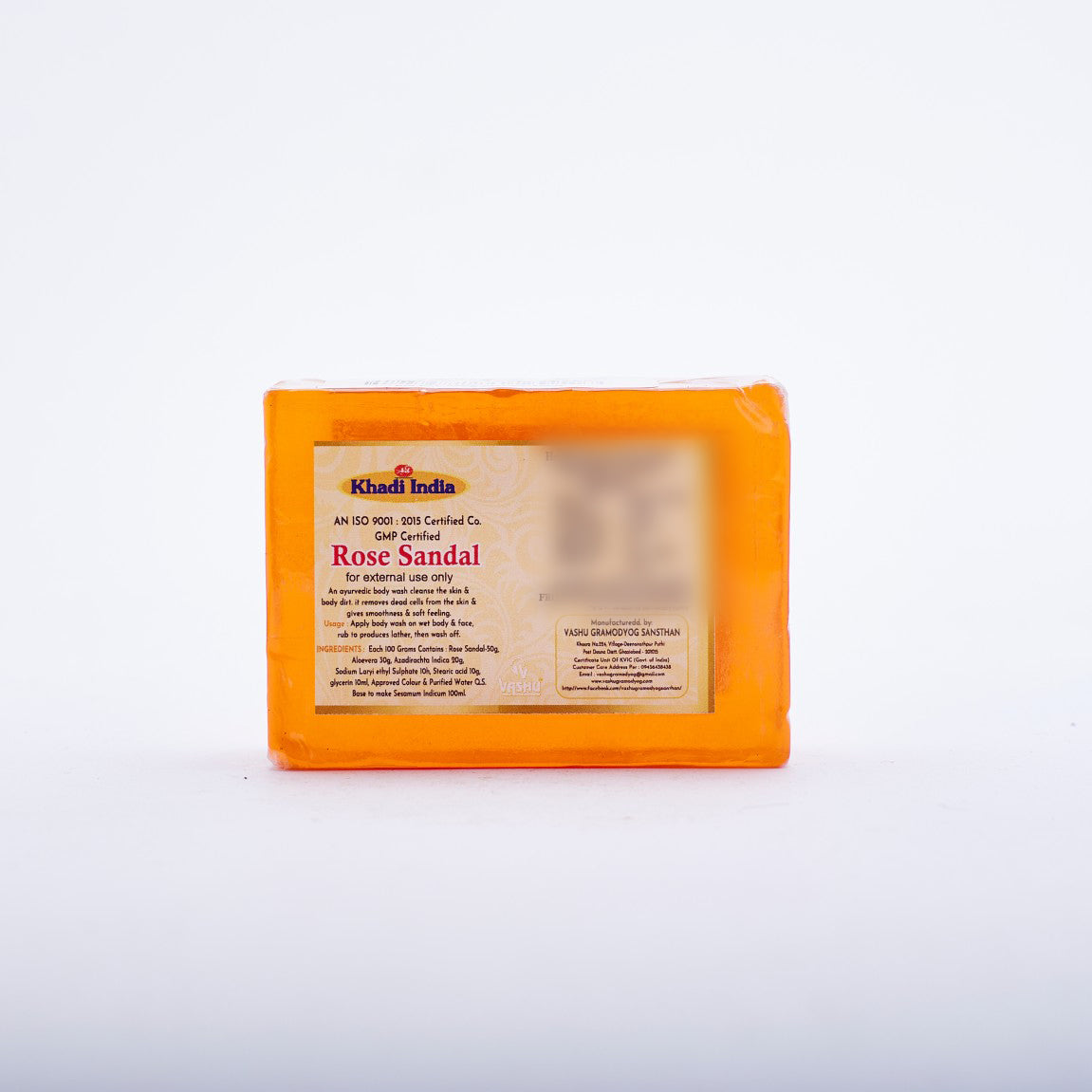 Ayurvedic Rose Sandal Body Wash