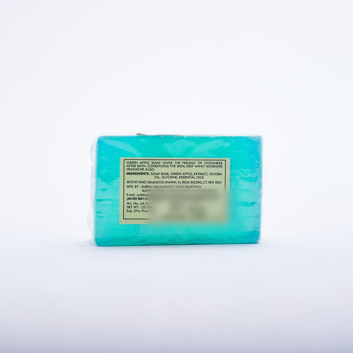 Green Apple Handmade Soap With Essential Oils