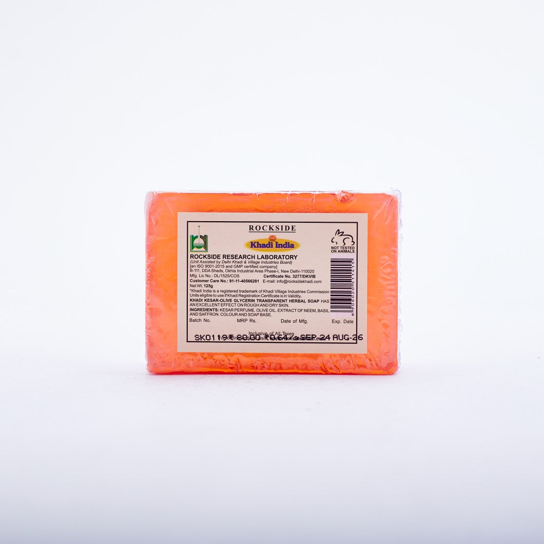 Kesar Handmade Soap With Essential Oils