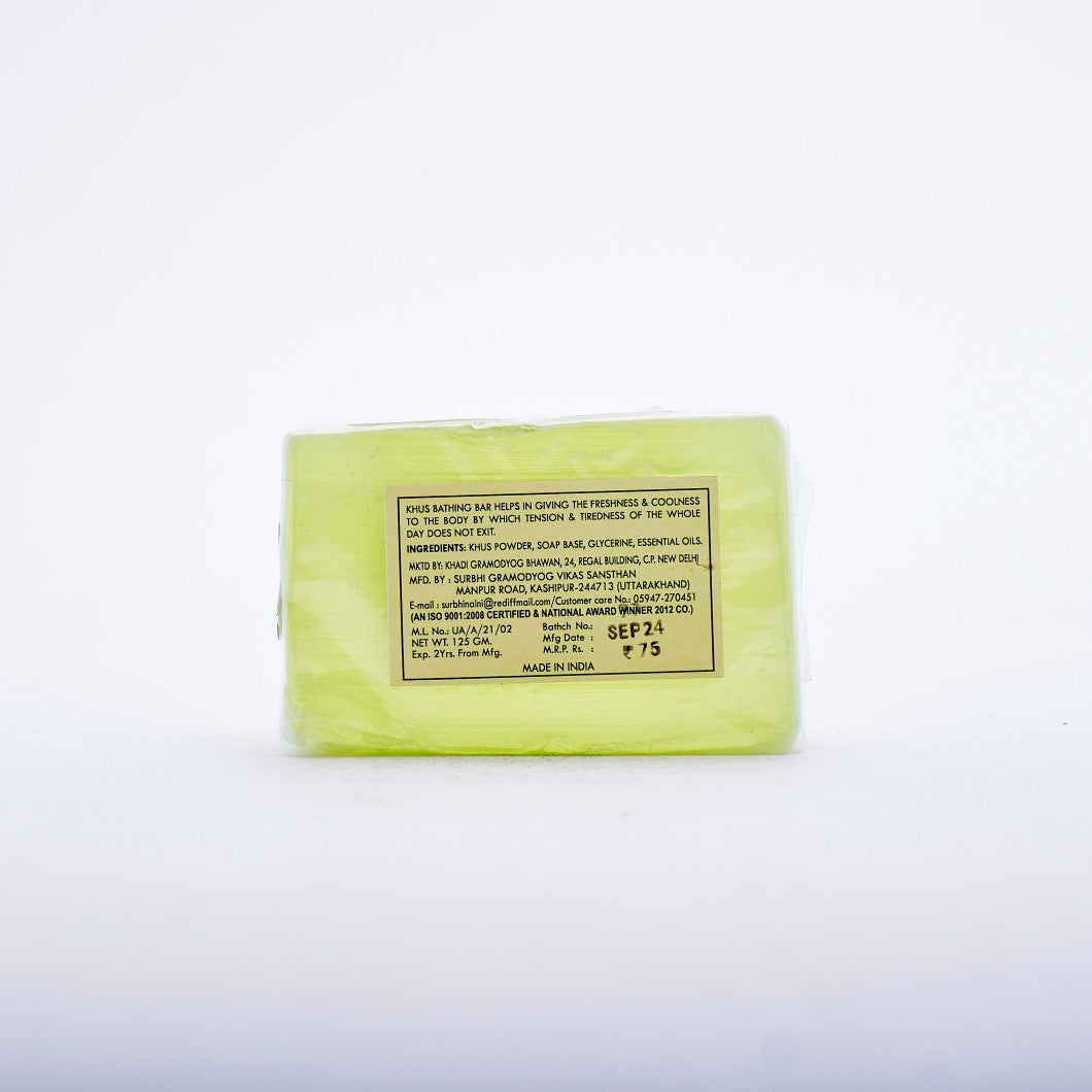 Khus Handmade Soap With Essential Oils