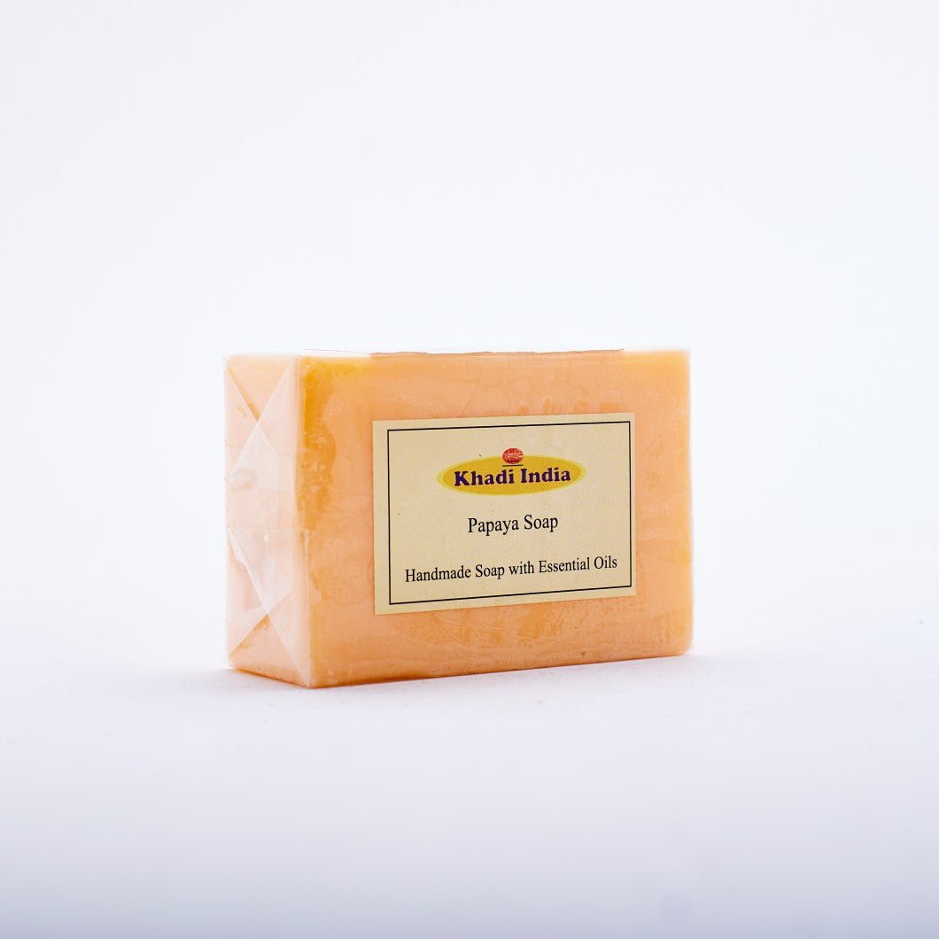 Papaya Handmade Soap With Essential Oils