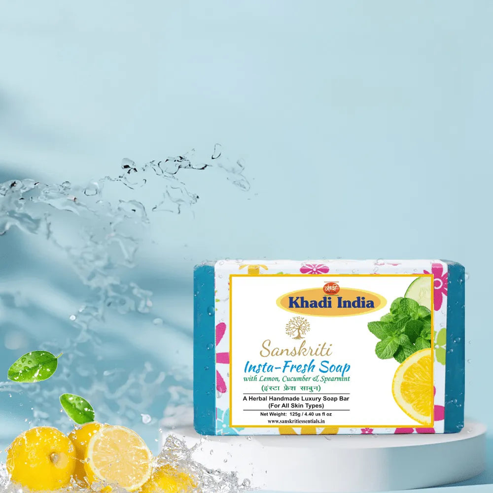 Insta-Fresh Soap With Lemon Spearmint & Cucumber