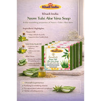 Neem Tulsi Aloe-Vera Soap