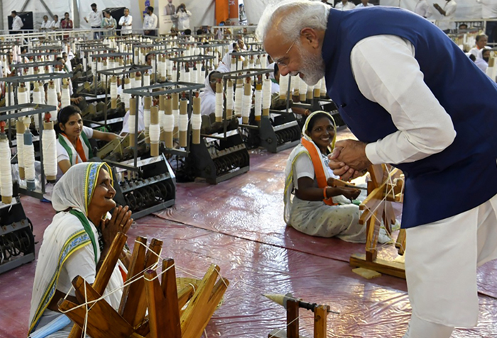 Khadi is not a fabric, it is a movement. It represents the soul of India — simple, strong, and self-sufficient. Every thread of Khadi carries the power to transform lives.
