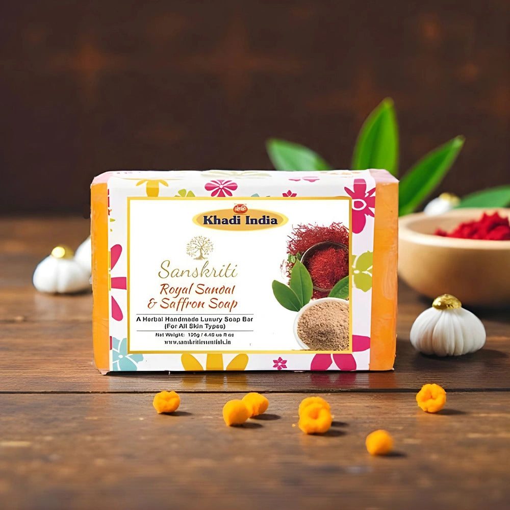 Royal Sandal & Saffron Soap