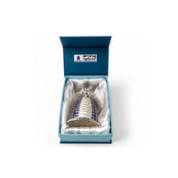 Premium Dubai Attar Perfume – Blue & Silver Decorative Bottle